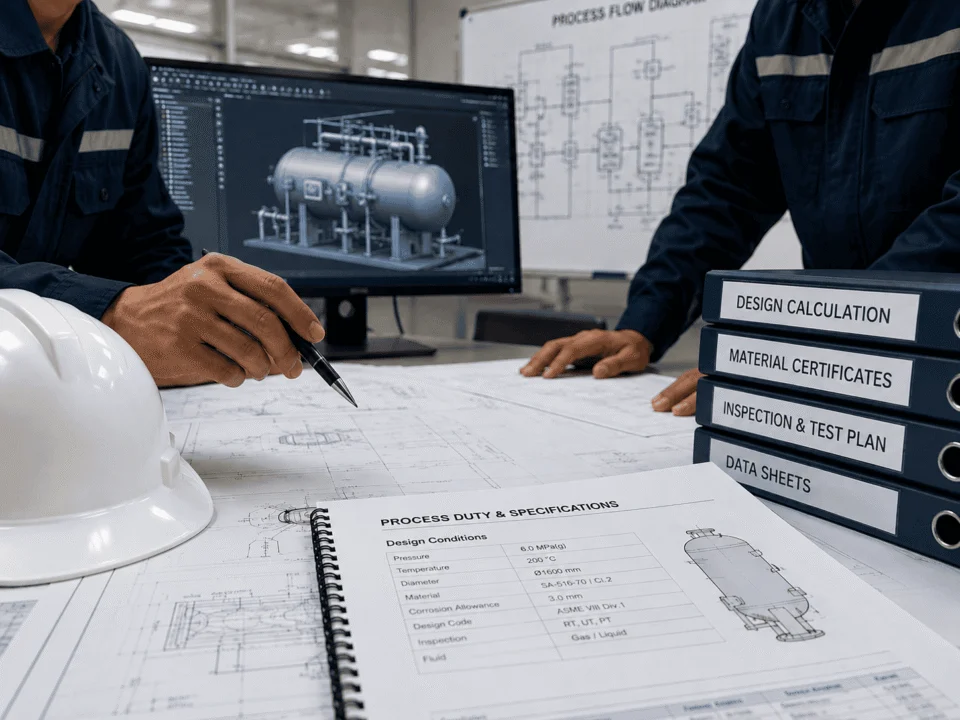 Separator and filter vessel fabrication by ChannelVessel