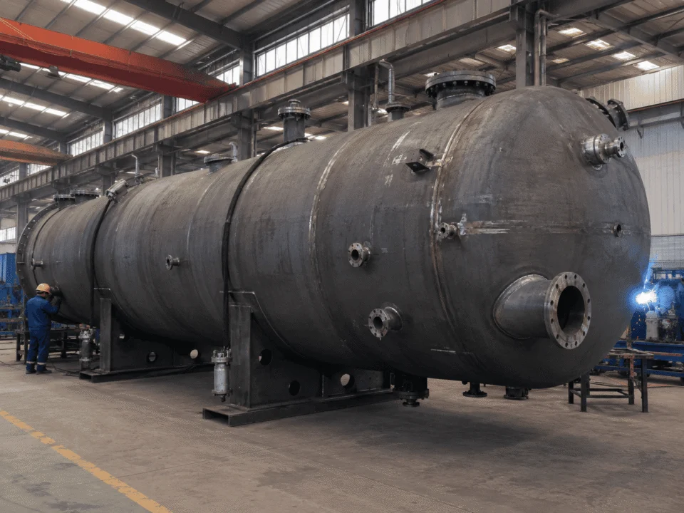 Carbon steel pressure vessel manufactured by ChannelVessel