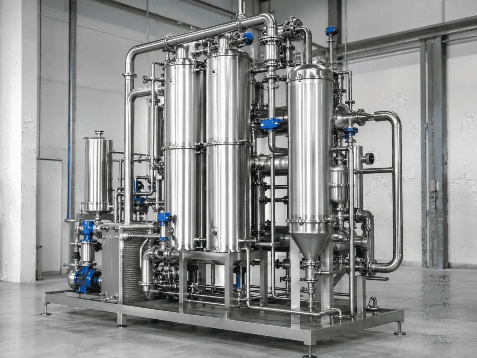 Industrial evaporator