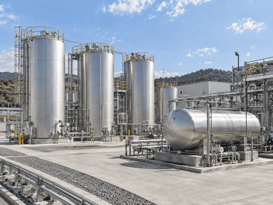 Vertical and horizontal industrial storage tanks