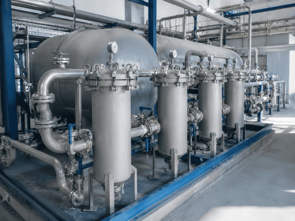 Separators and filter vessels