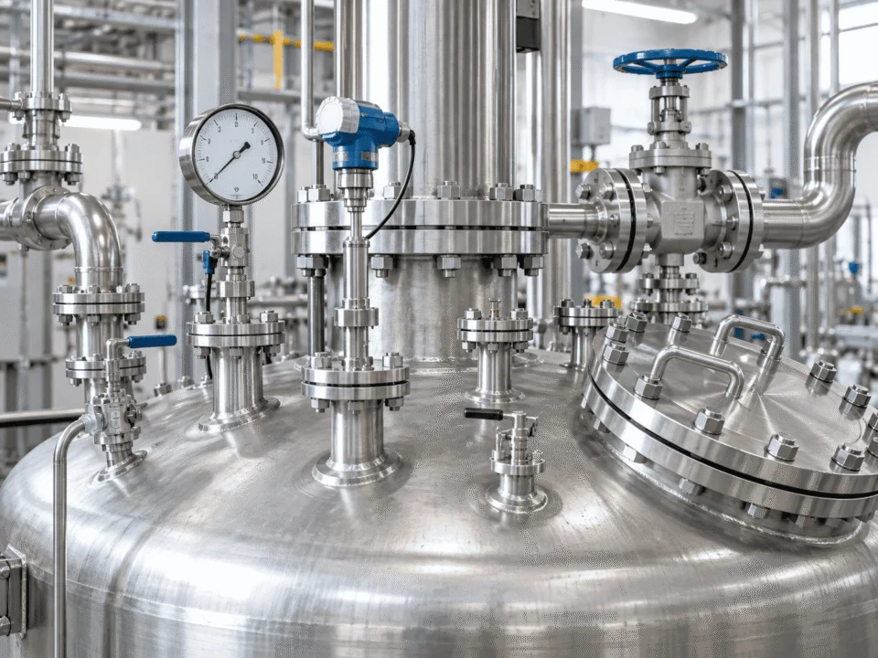 Nozzles instruments and process connections