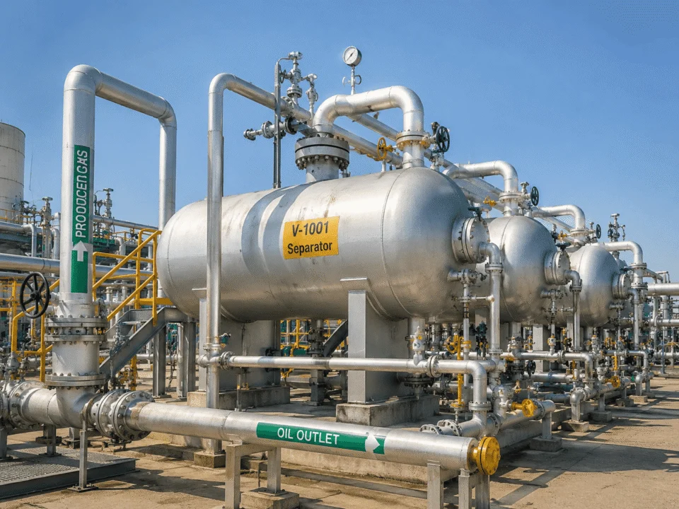 Gas-liquid separator manufactured by ChannelVessel