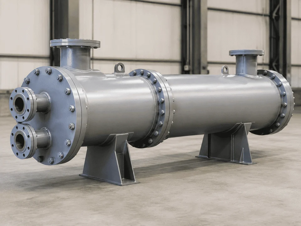 Shell and tube heat exchanger