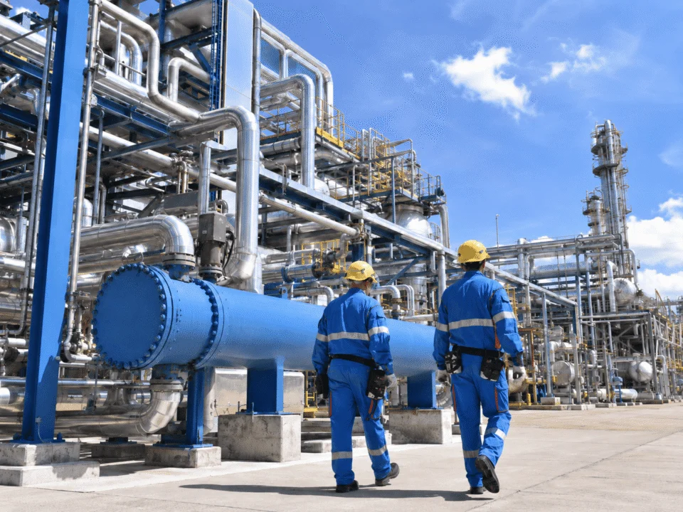 Oil and gas industry process equipment application