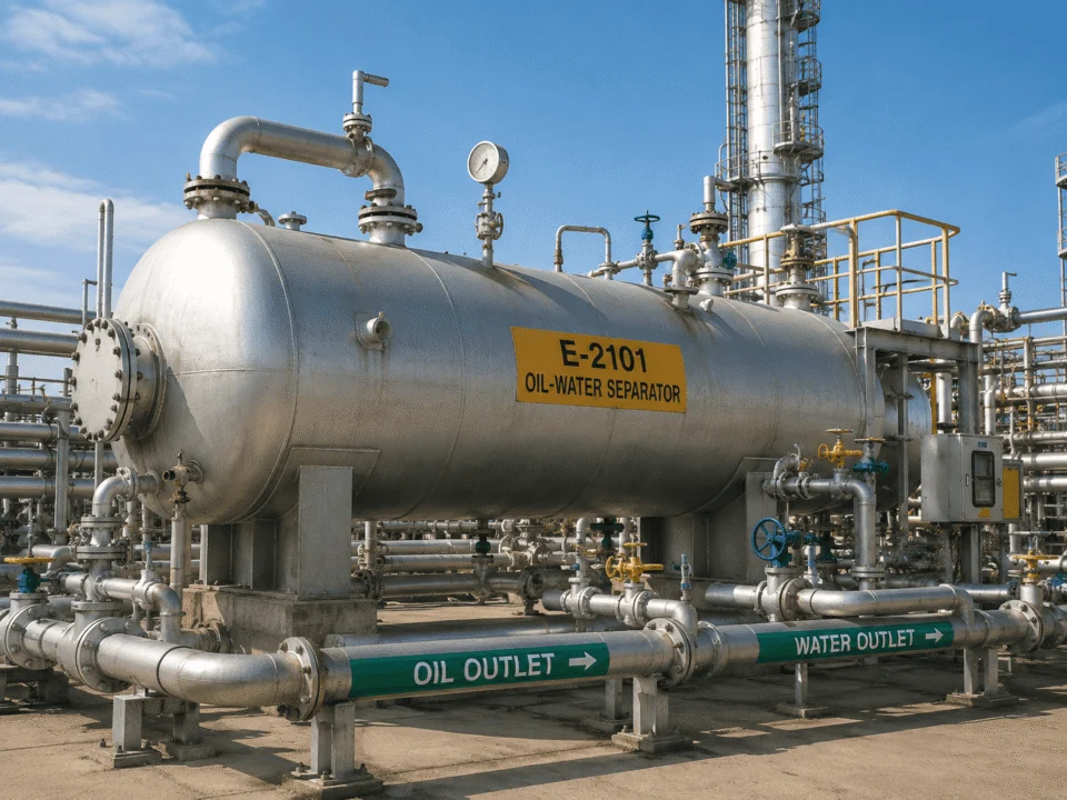 Oil-water separator manufactured by ChannelVessel