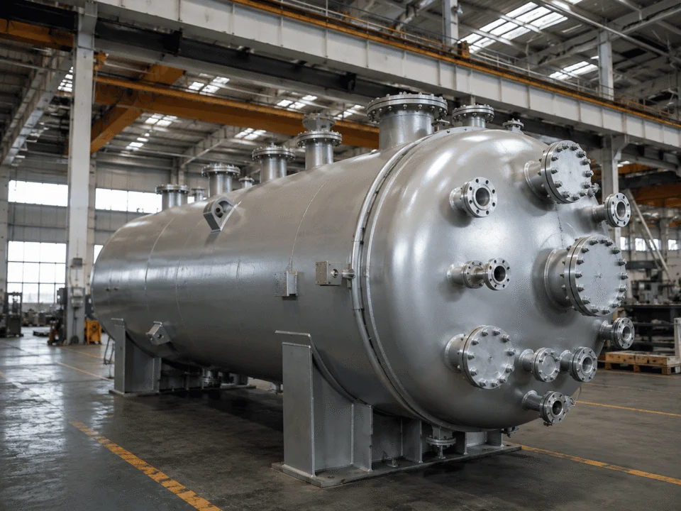 High pressure vessel manufactured by ChannelVessel