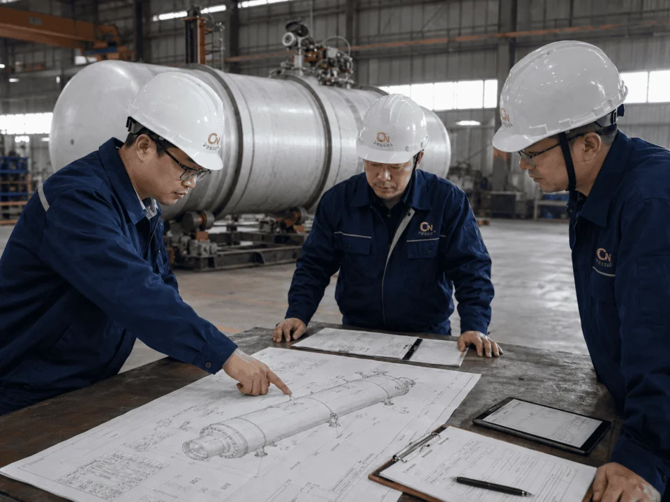 Pressure vessel project consultation