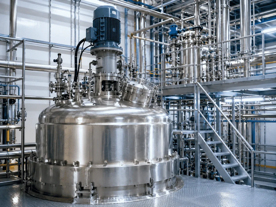 Industrial reactor vessel