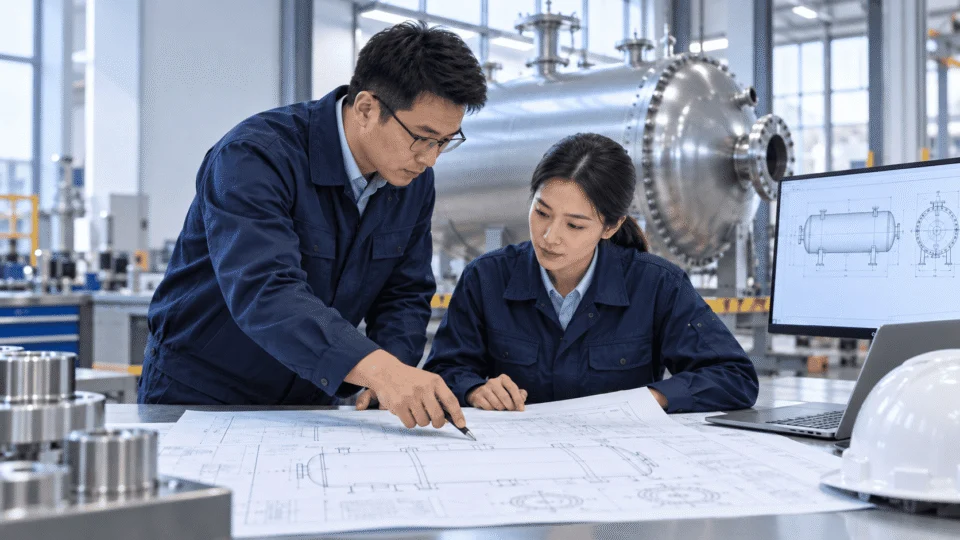 Pressure vessel engineering design and fabrication review