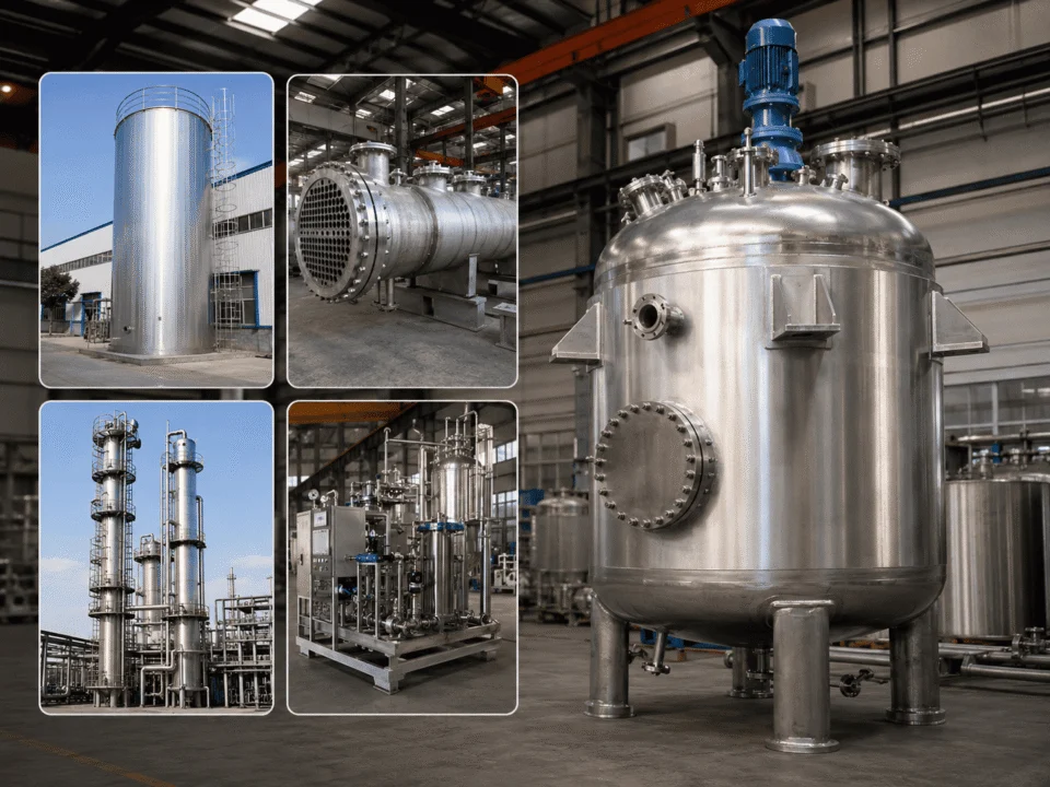 Pressure vessel manufacturing workshop
