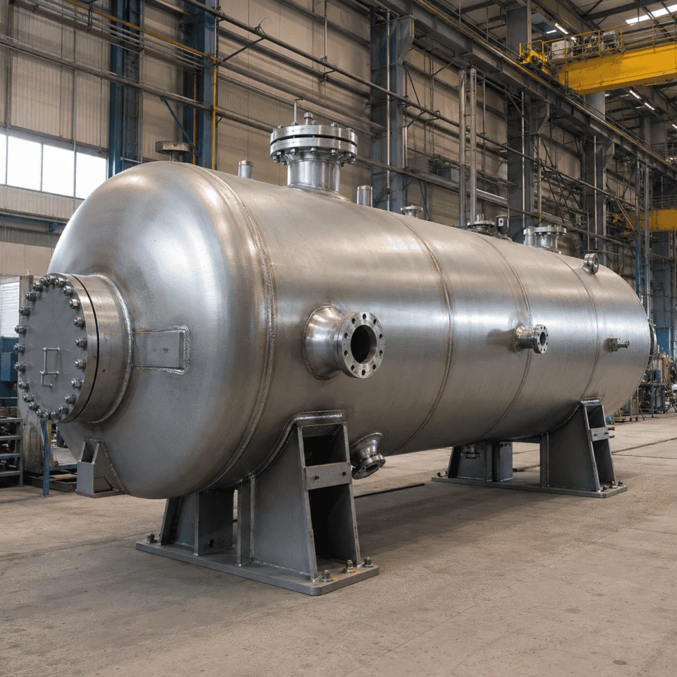 Critical structural areas of a high pressure vessel