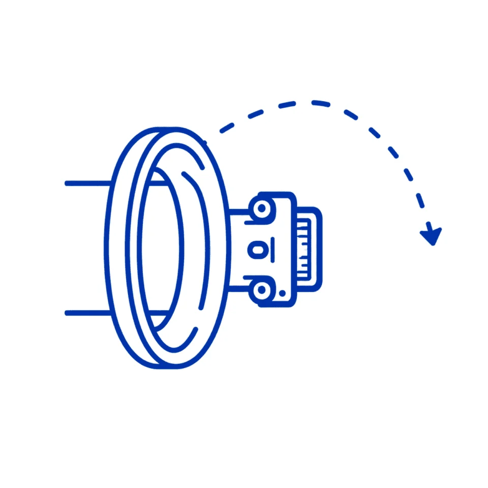 Nozzle direction icon