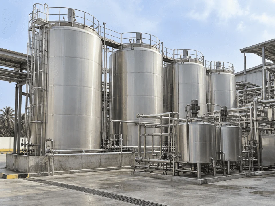 200 m3 edible oil storage tanks project in Vietnam